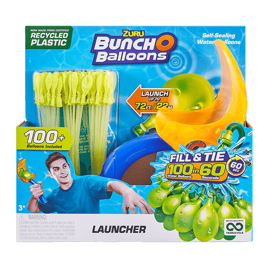 ZURU Fill & Tie Launcher with 100 Balloons