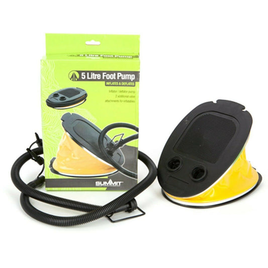 Summit 3L Bellows Foot Pump