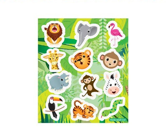 12 Jungle Stickers