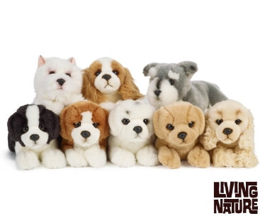 Living Nature Assorted Puppies 23cm