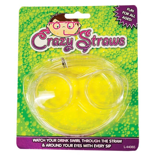 Crazy Straw Drinking Glasses