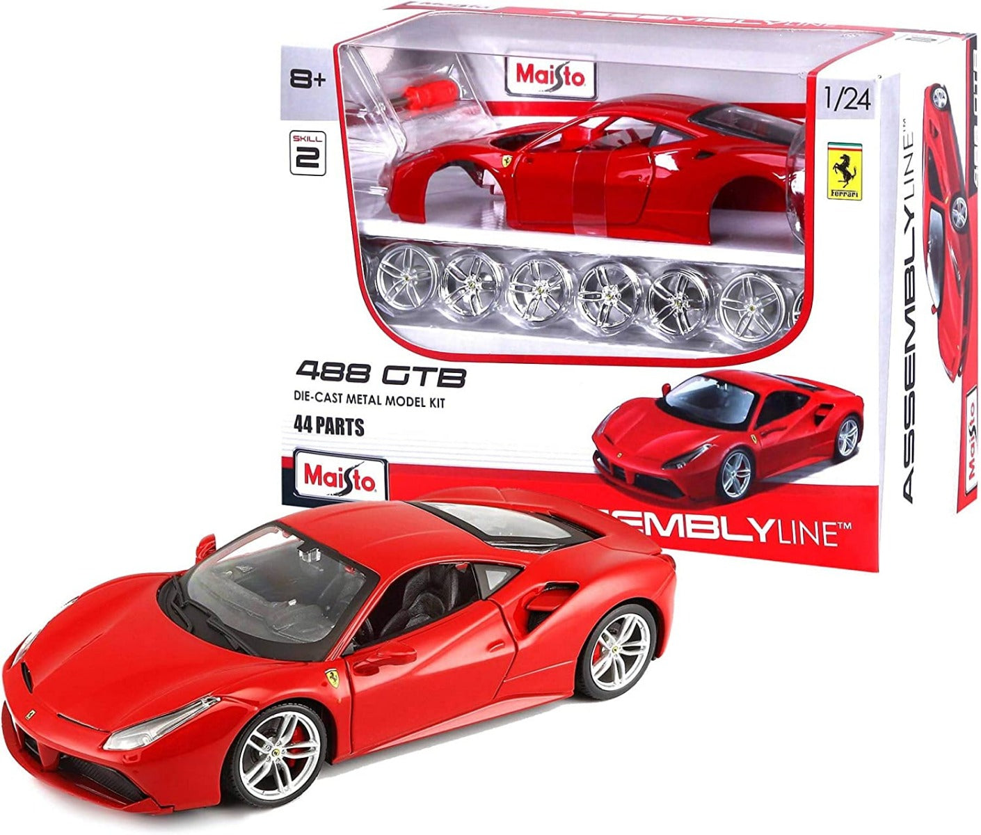 1:24 FERRARI 488 GTB MODEL KIT