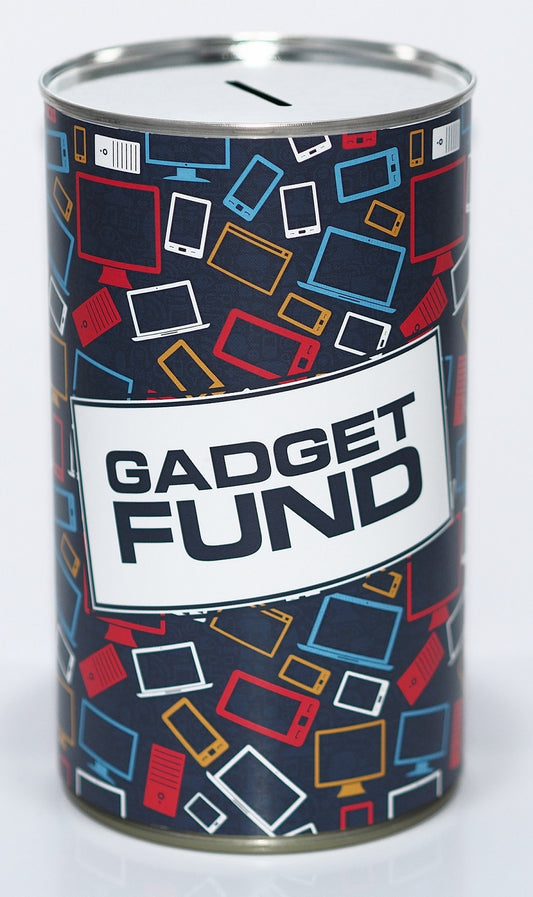 Gadget Fund Savings Tin Large