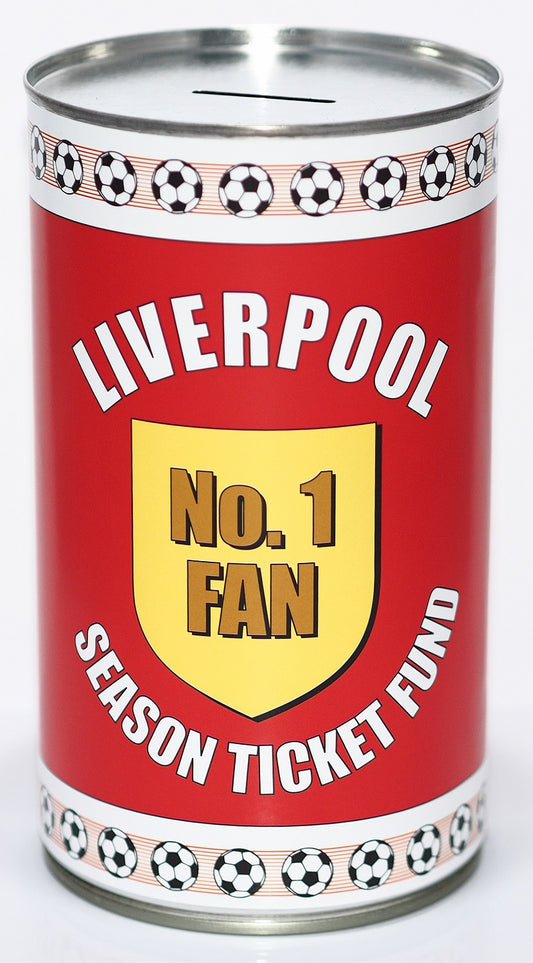 Liverpool Football Fan Cash Can Large