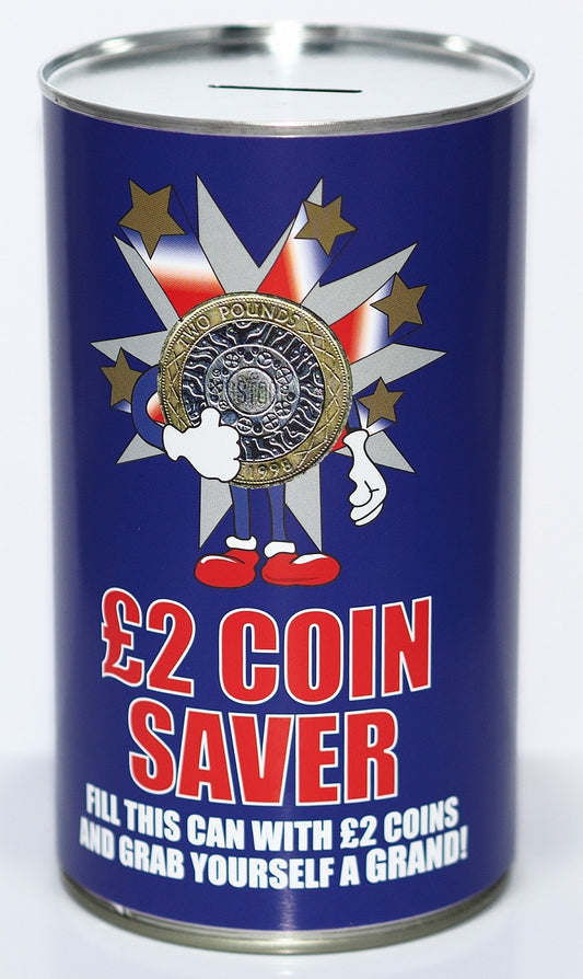 £2 Saver Fund | Savings Tin Large
