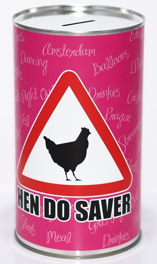 Hen Do Savings Tin Large
