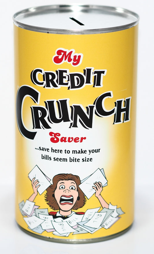 Credit Crunch Savings Tin Large