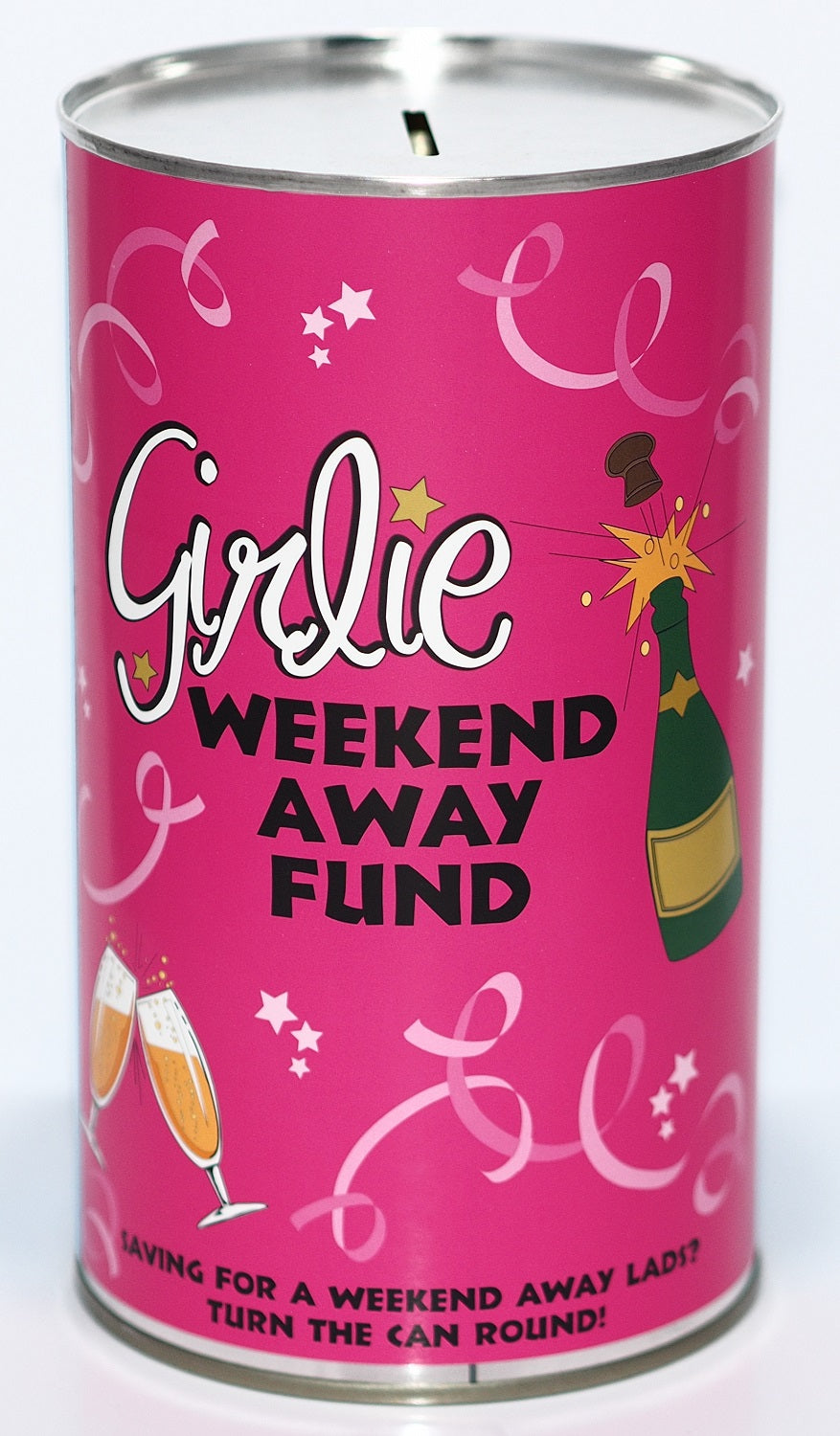 Weekend Away Fund Savings Tin Large