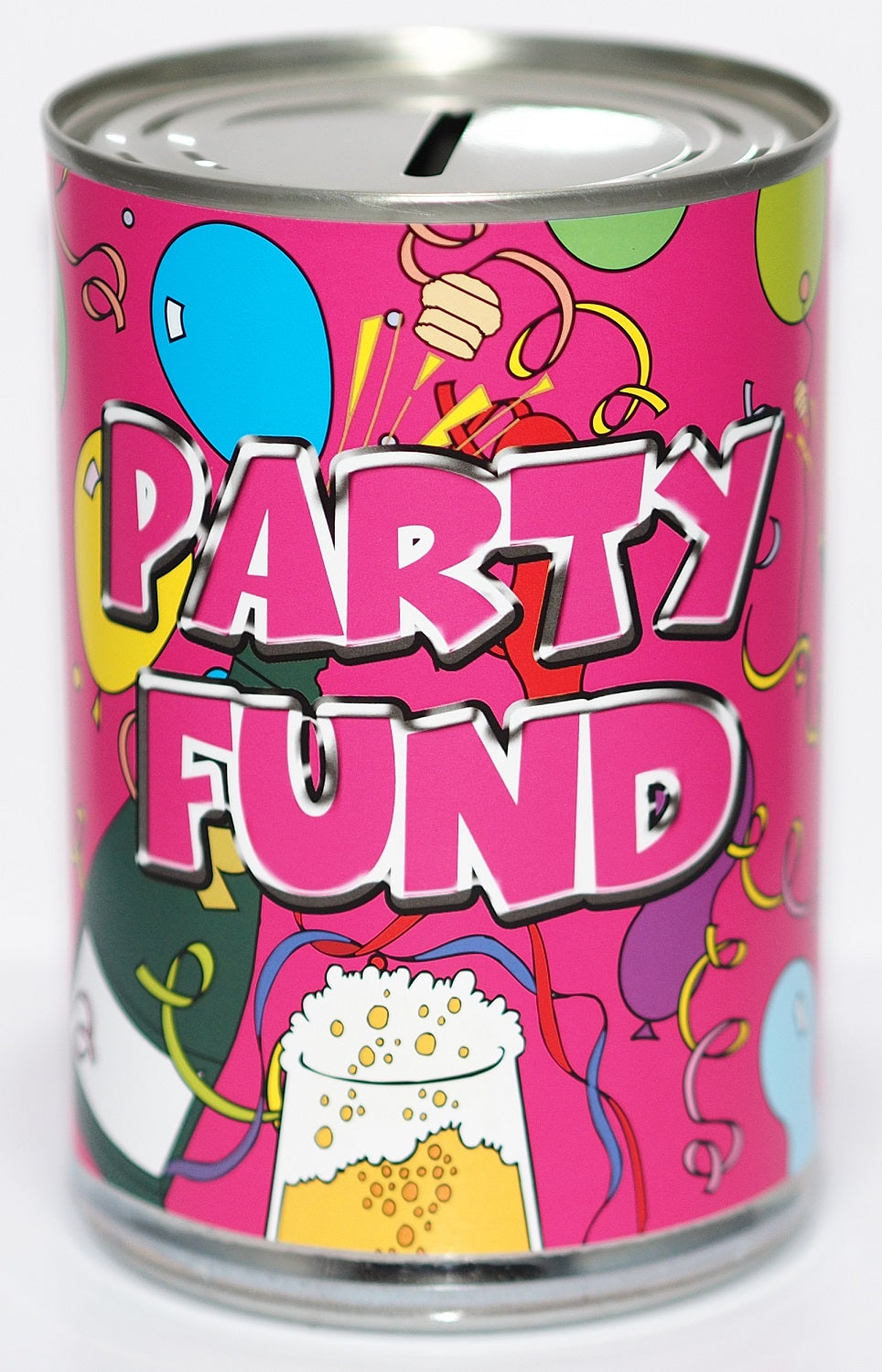 Party Fund Savings Tin Standard