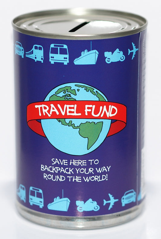 Travel Fund Savings Tin Standard