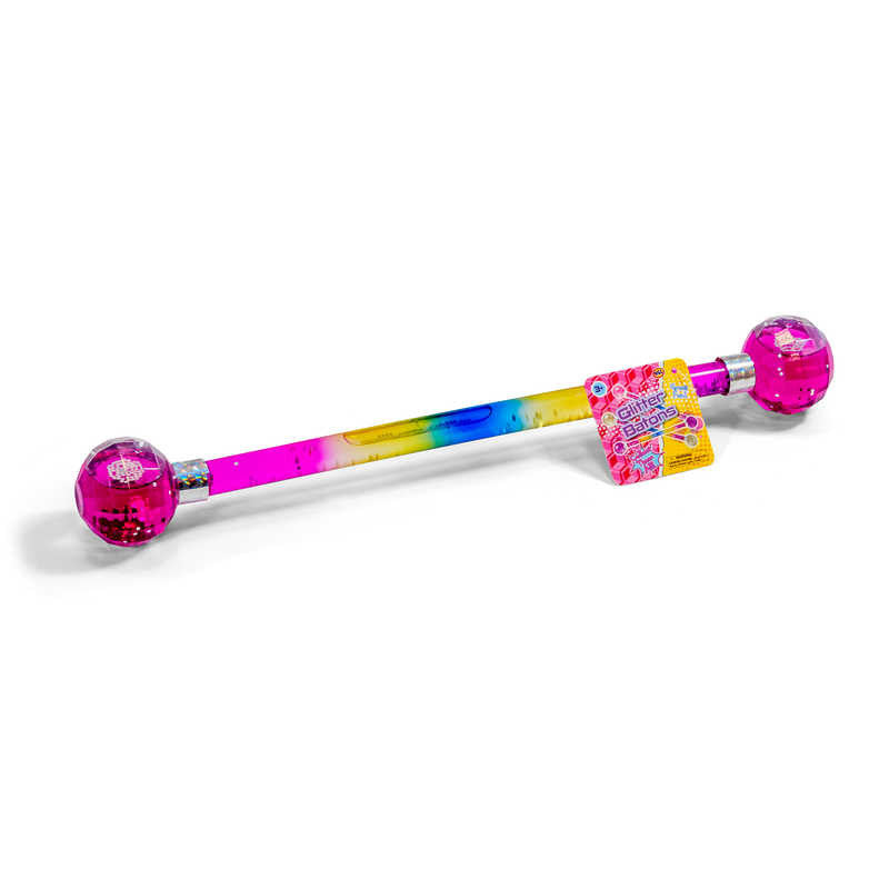 Rainbow Glitter Baton