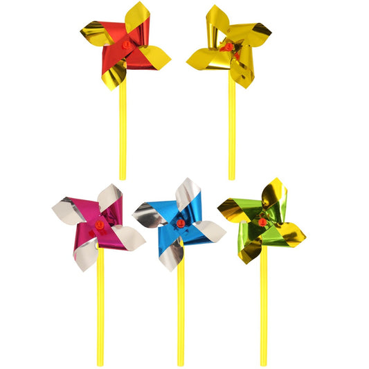 Mini Foil Windmills Pinata Toy Loot Party Bag Fillers Wedding Kids