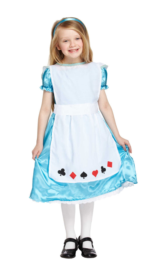 Alice Dress Up Costume Small 4-6 Yrs