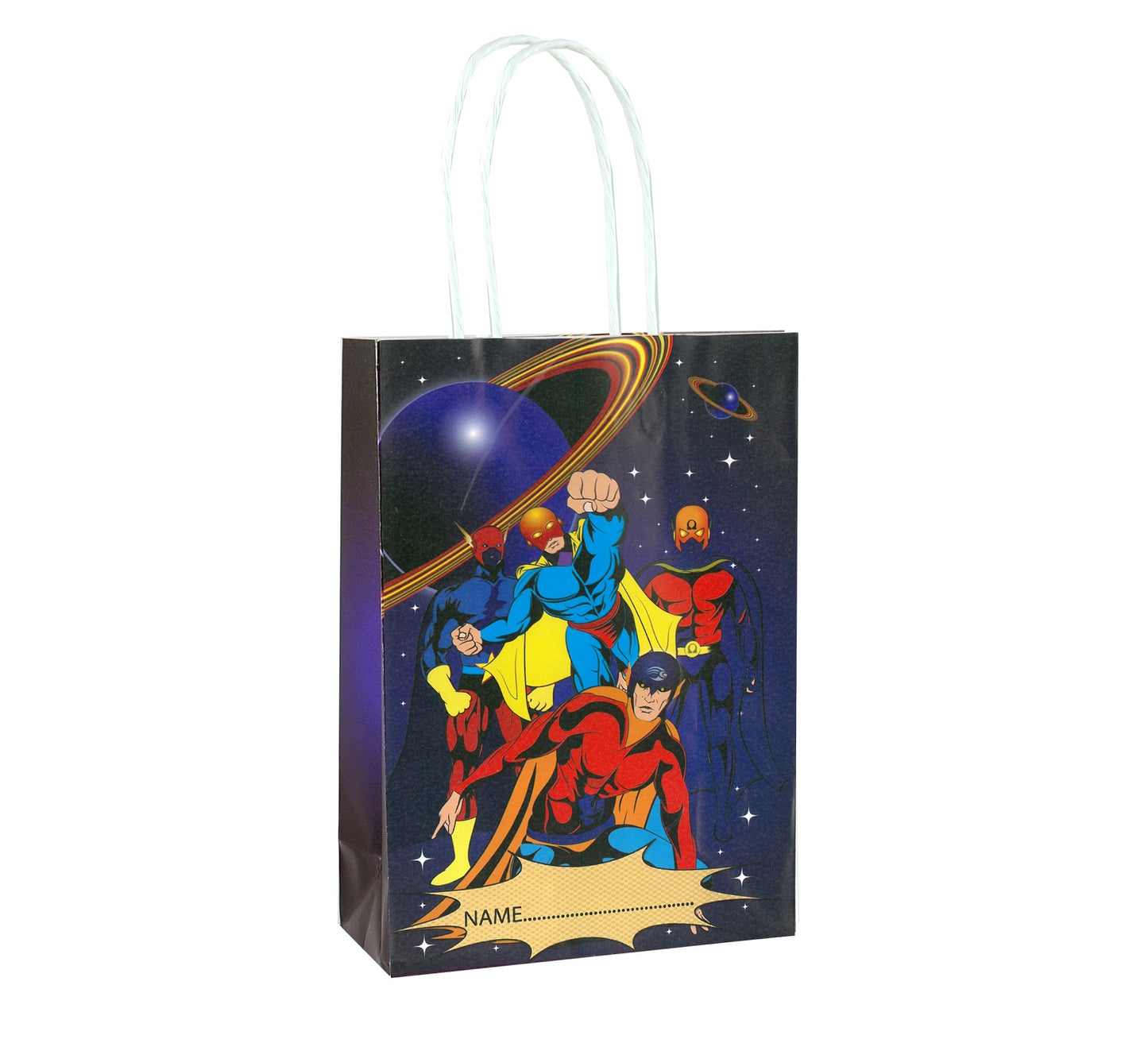 Super Hero Paper Party Bag