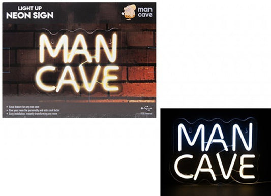 MAN CAVE Neon Light Wall Sign