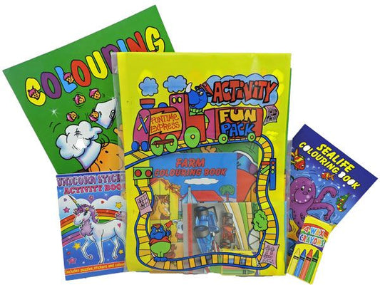 Kids Activity Fun Carry Pack 6pc