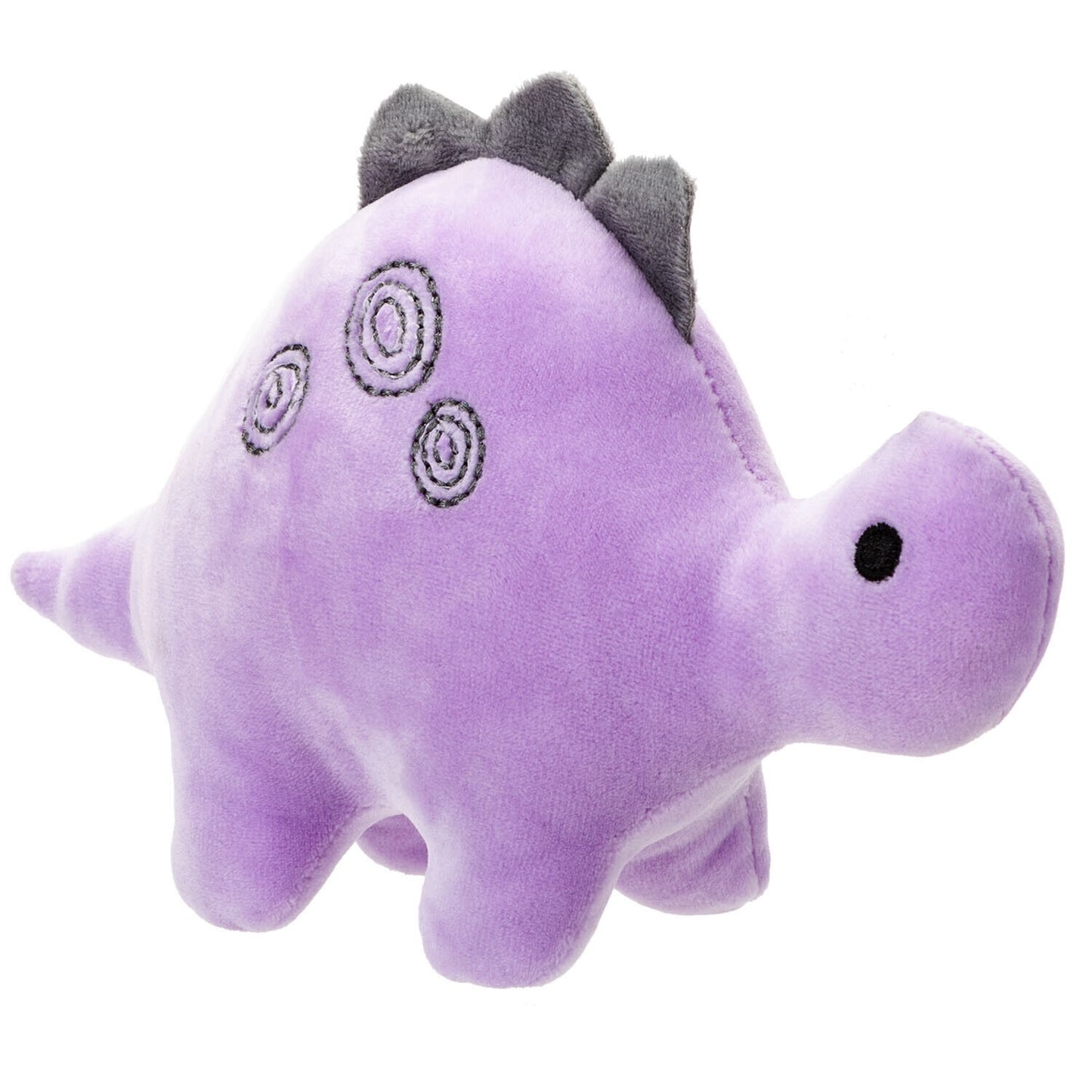 Purple Stegosaurus 16cm Plush - Oh So Soft Cute Fabric Dinosaur Toy