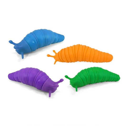 Fidget Slug Toy Sticky Stretch Caterpillar KIDS Sensory Stress Relief ADHD 19cm