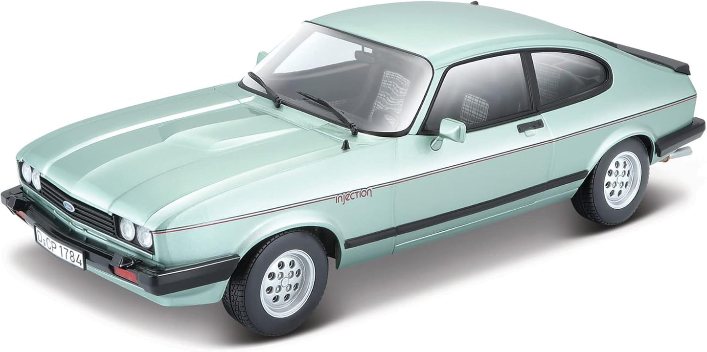 Bburago 1:24 Ford Capri (1982) Diecast Model Car 18-21093