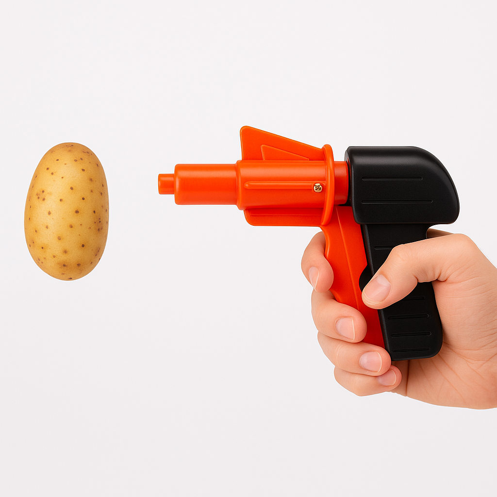 Retro Spud Potato Gun