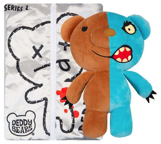 Two-Fur Body Bag Deddy Bear 12" Plush