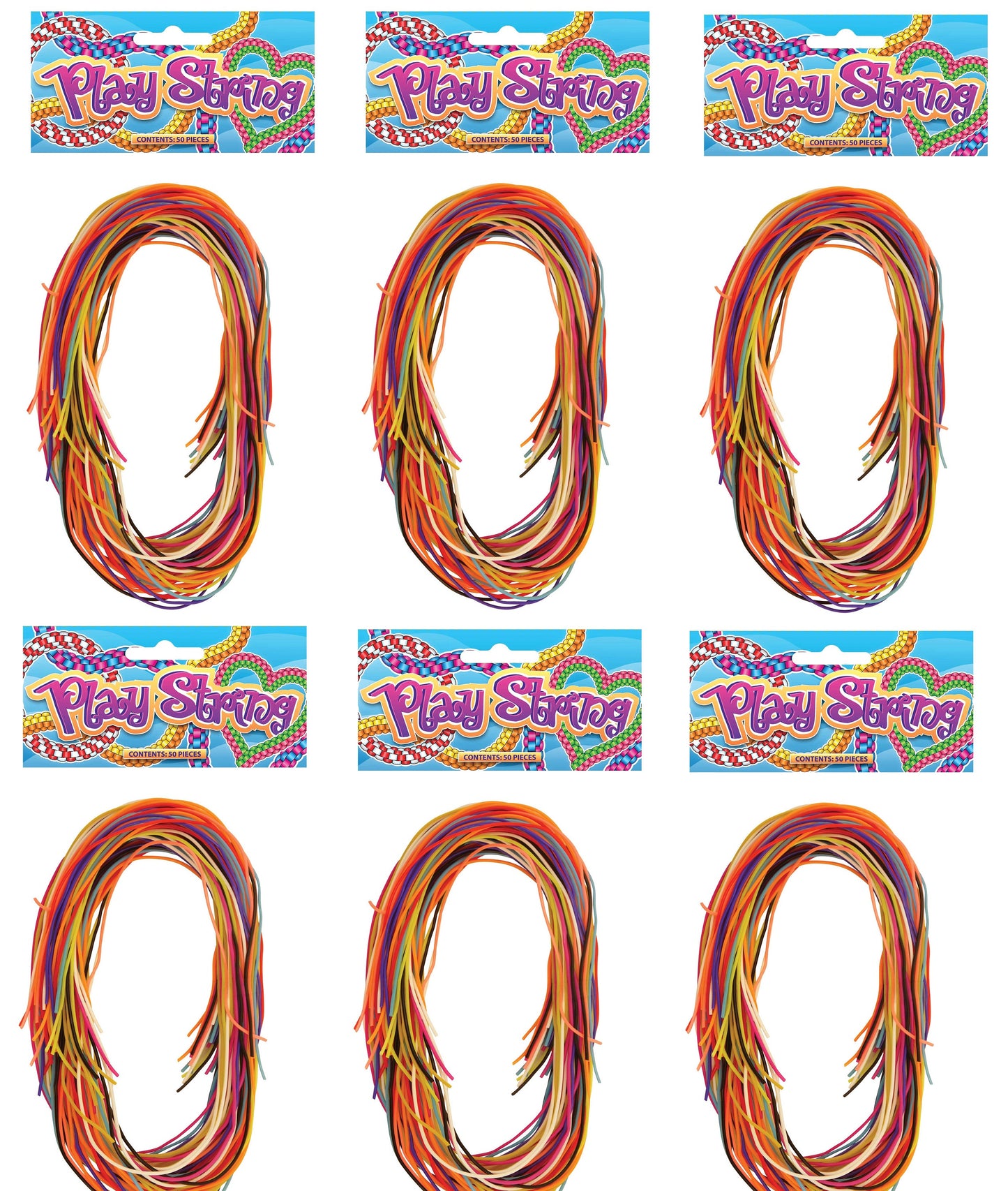 Scoobies Play String Pack of 40