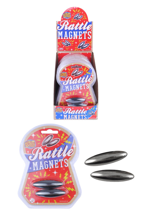 12 Packets of Rattle Magnets