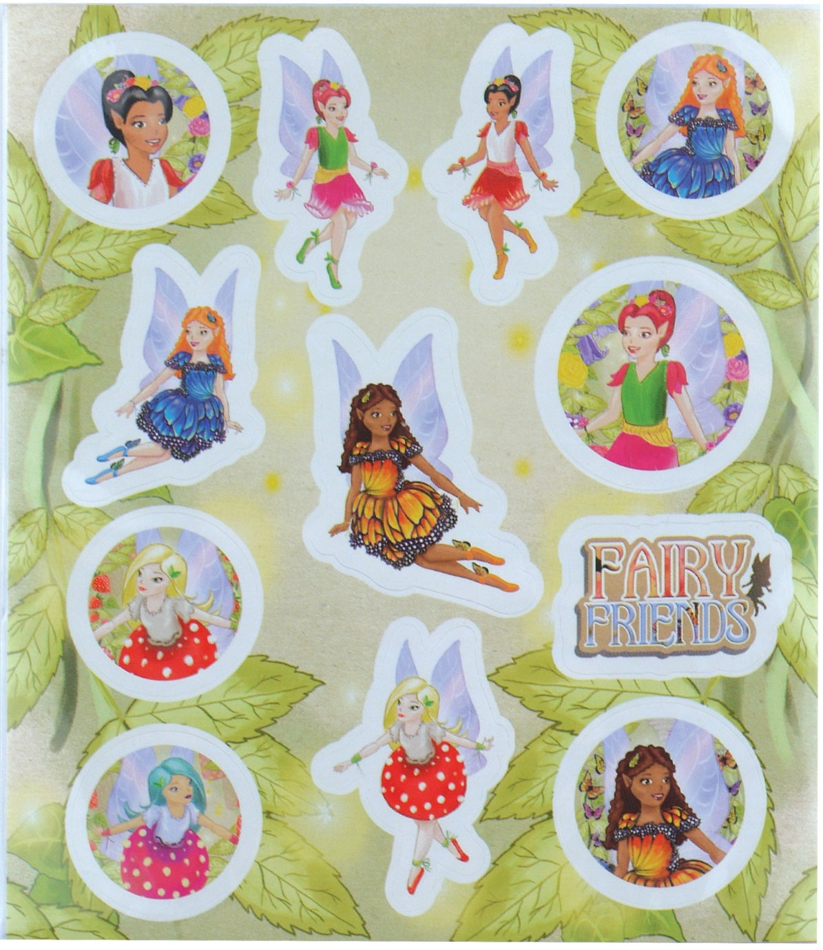 120 Sheets of 12 Fairy Stickers