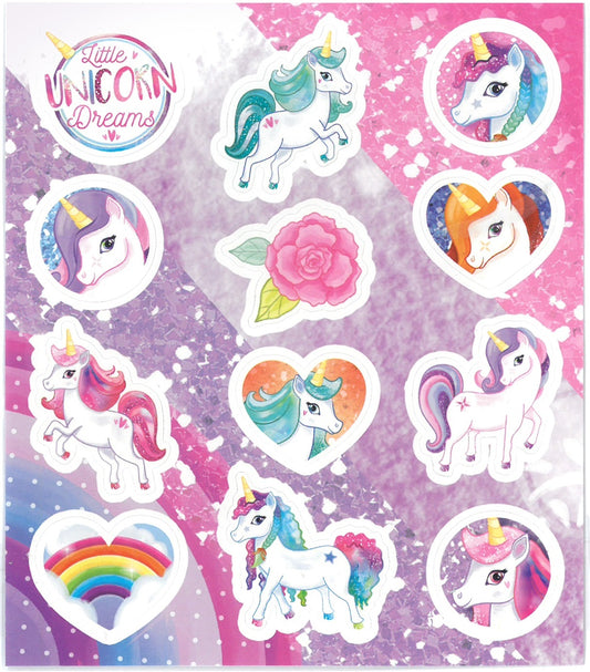 12 Unicorn Stickers