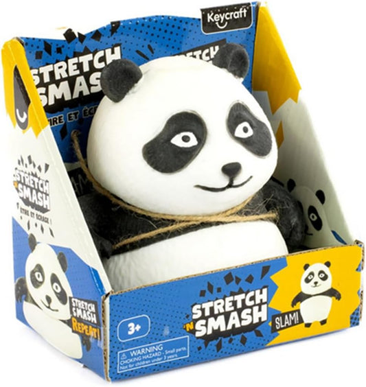 Stretch 'N Smash PANDA Squishy Fun Toy Stretchy Stress Kids