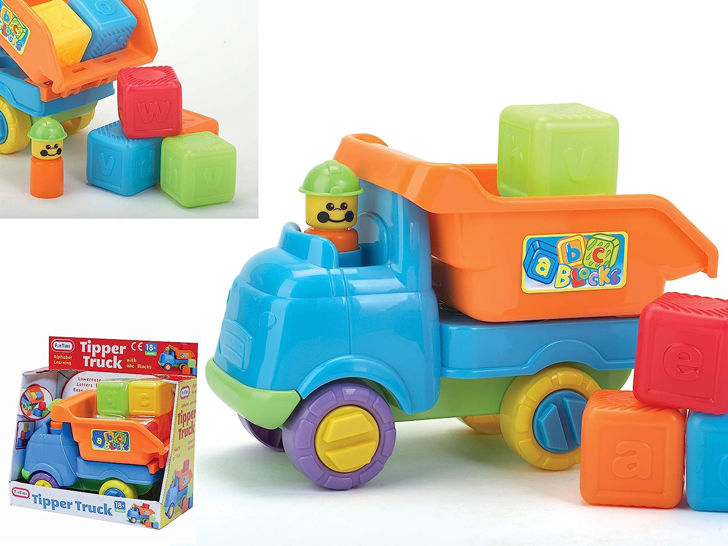 Tipper Truck with ABC Blocks