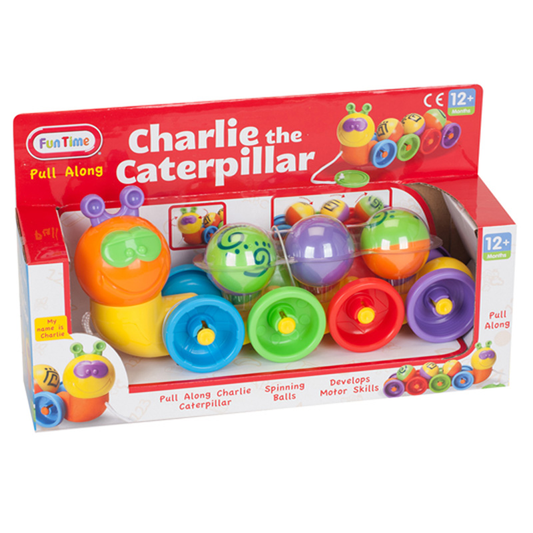 Charlie the Caterpillar Pull Along Toy