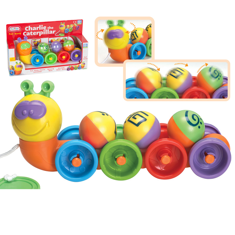 Charlie the Caterpillar Pull Along Toy
