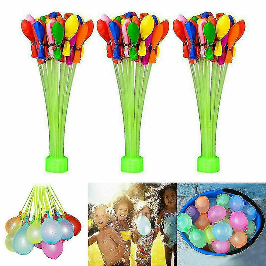 Quick Water Balloon Fast Fill Summer Party Kids Self Tied Fun Bombs