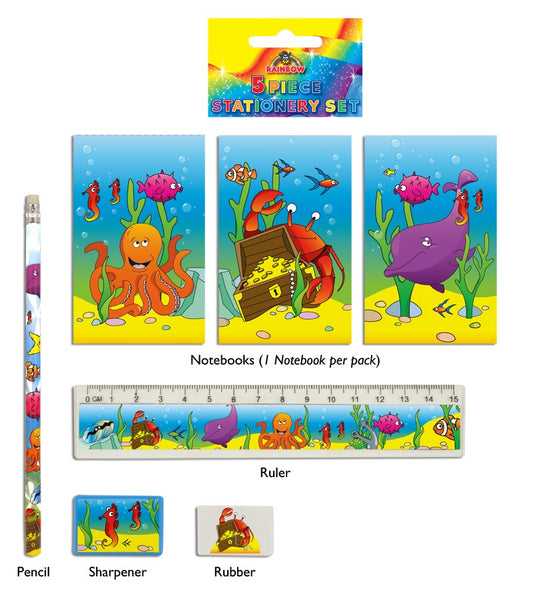 24 Sealife Stationery Sets