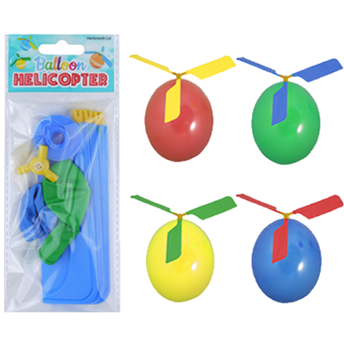 Flying Balloon Helicopter Toy