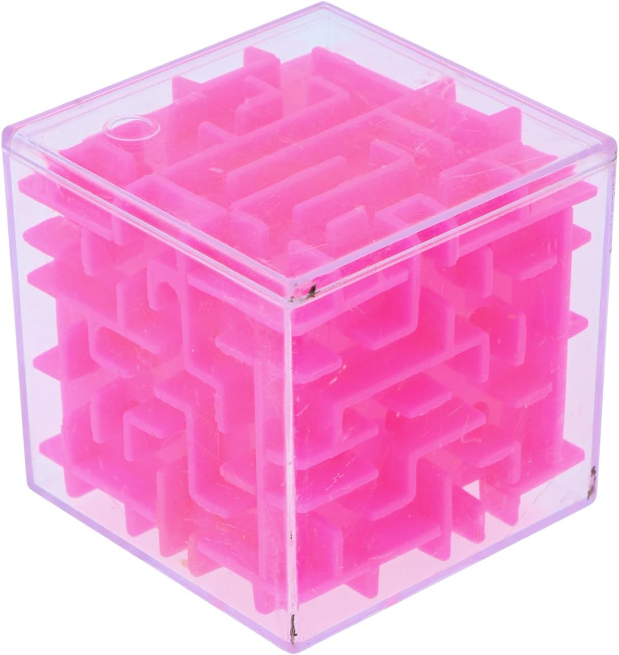 Neon Puzzle Maze Cubes – Brain-Teasing Fidget Toy for Kids & Adults, Party Favors & Stocking Fillers