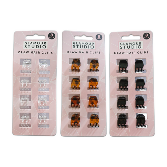 Small Hair Clips 8pk