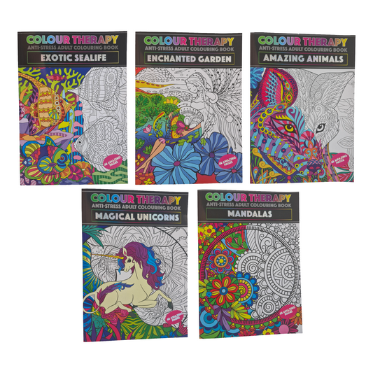 Adult Colour Therapy Book