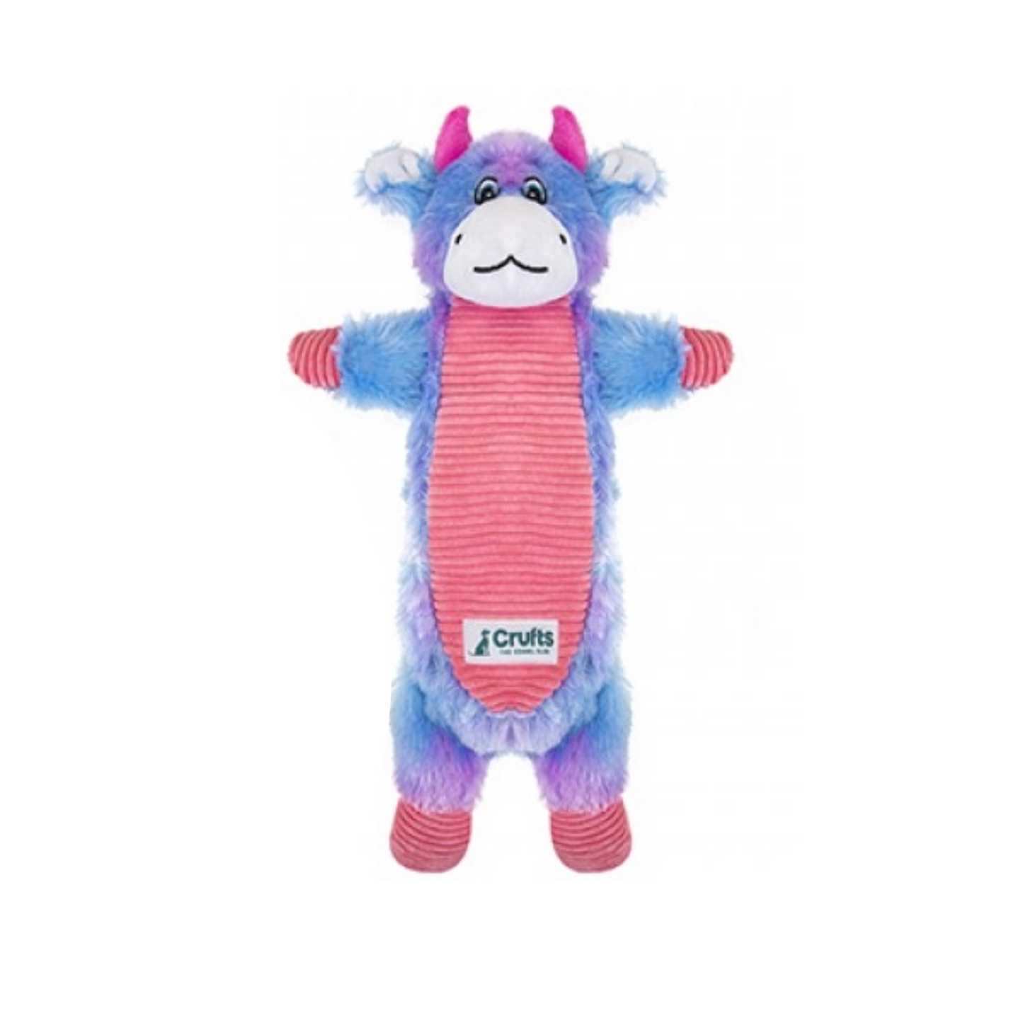 Crufts Large Squeaky Crinkle Pet Toy