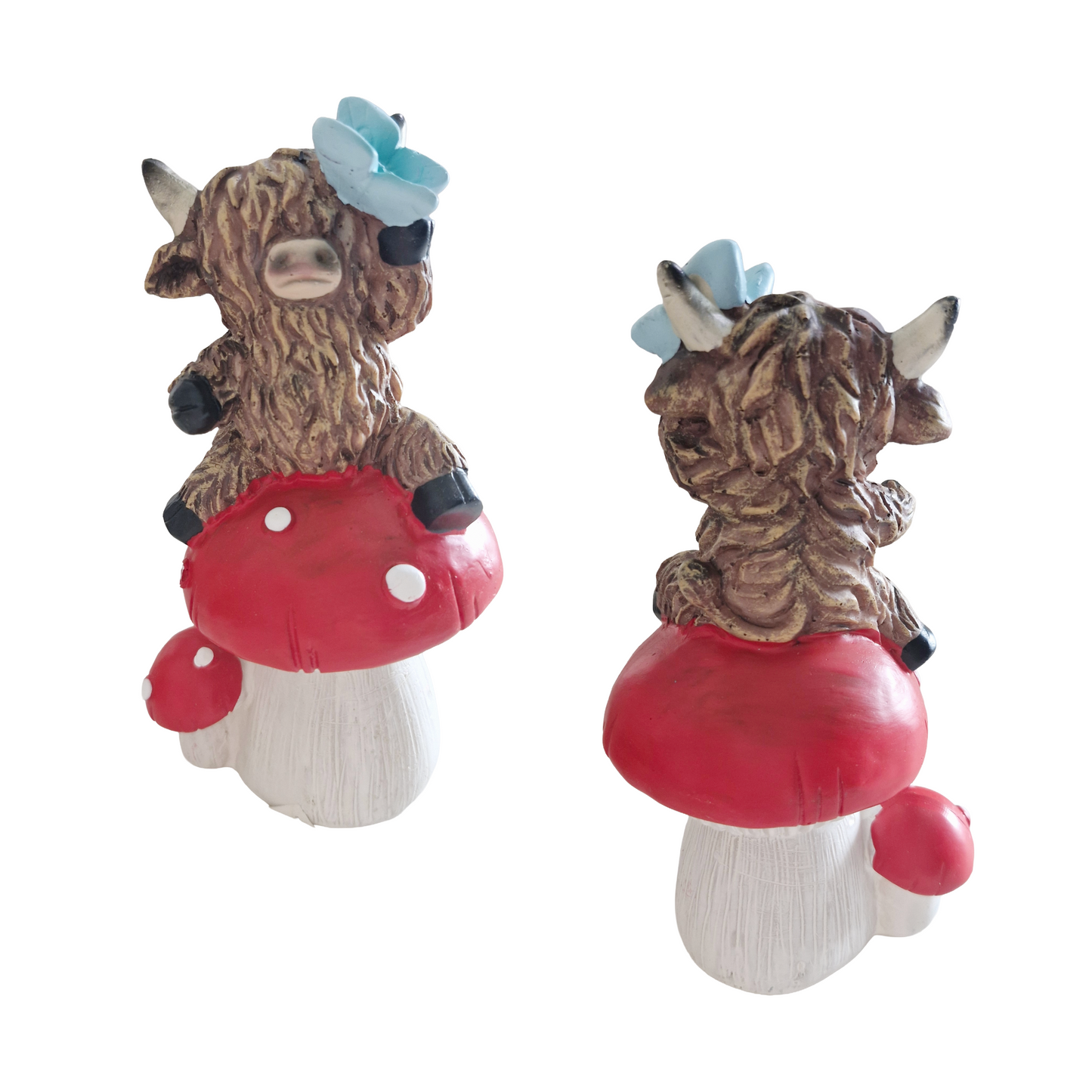 Highland Cow on Toadstool