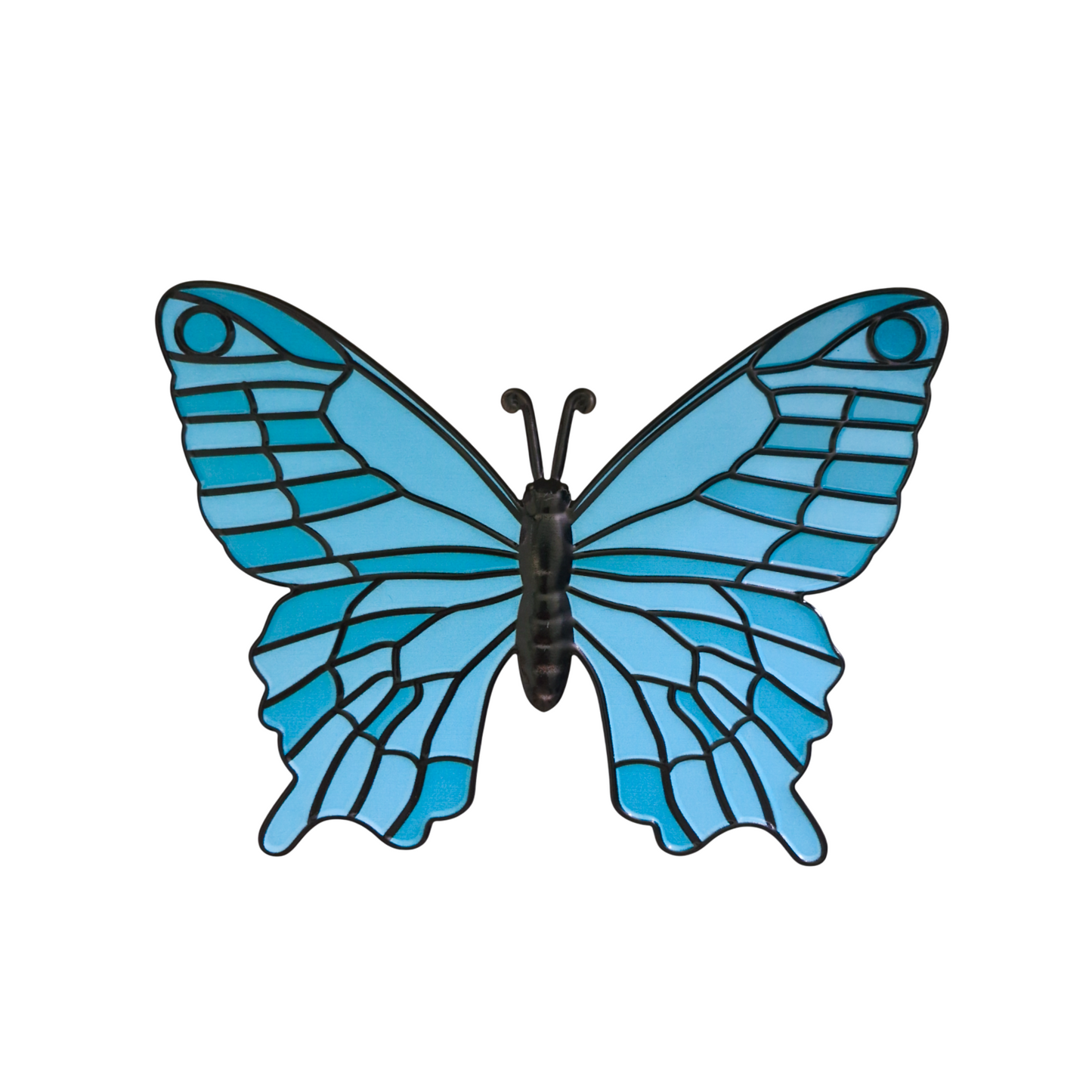 Metal Stained Glass Effect Butterfly