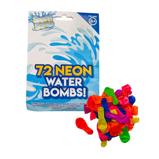 72 Neon Water Bombs