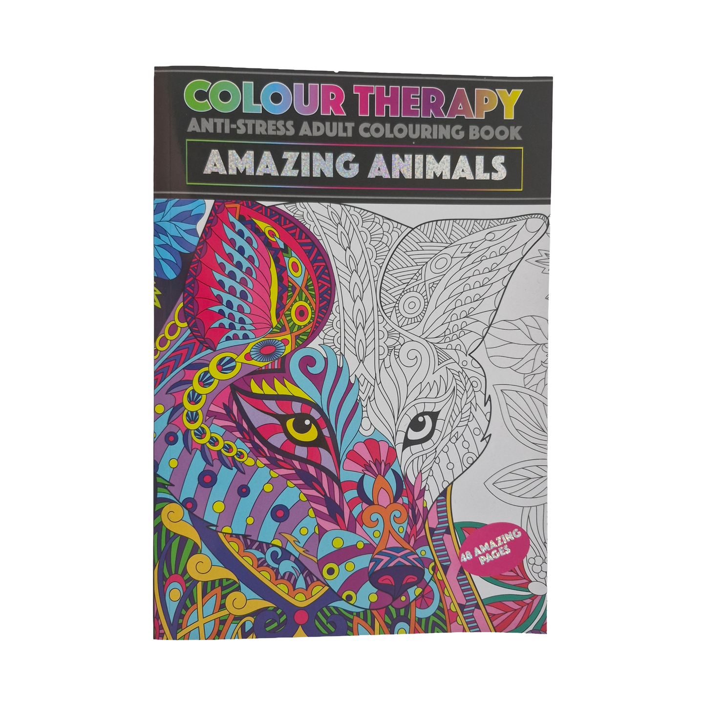 Adult Colour Therapy Book