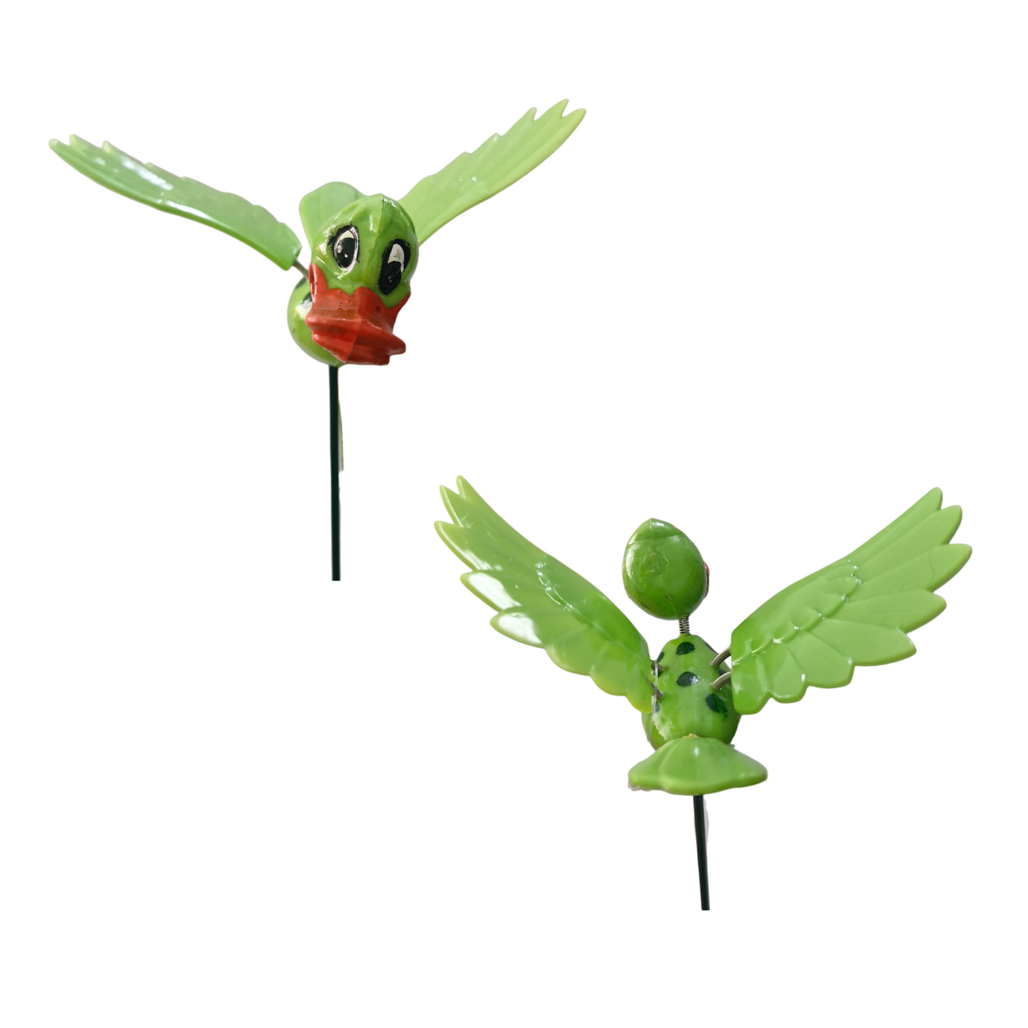 Happy Flying Ducks Garden Stake