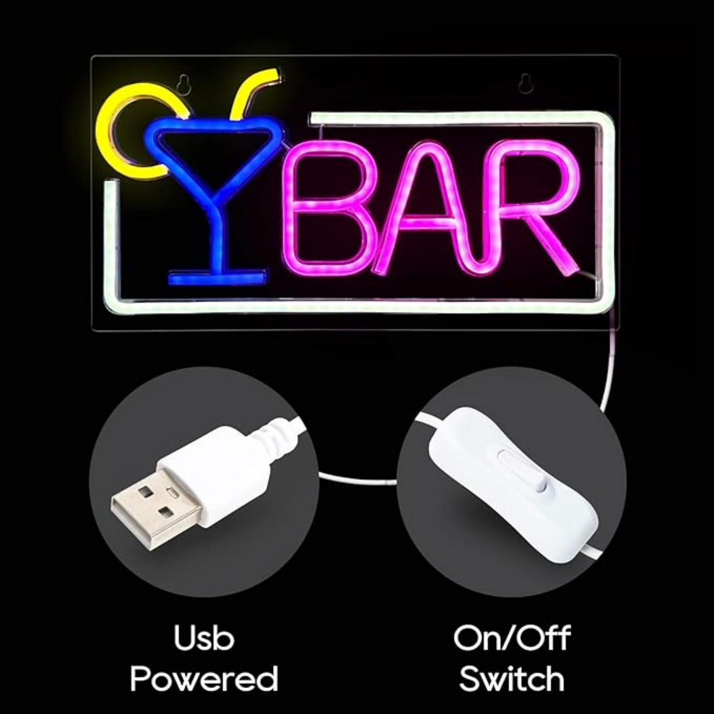 Bar Neon light Sign