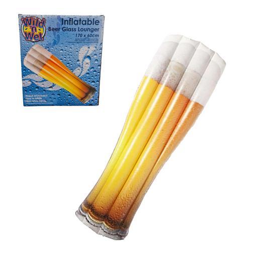 Inflatable Beer Glass Lounger