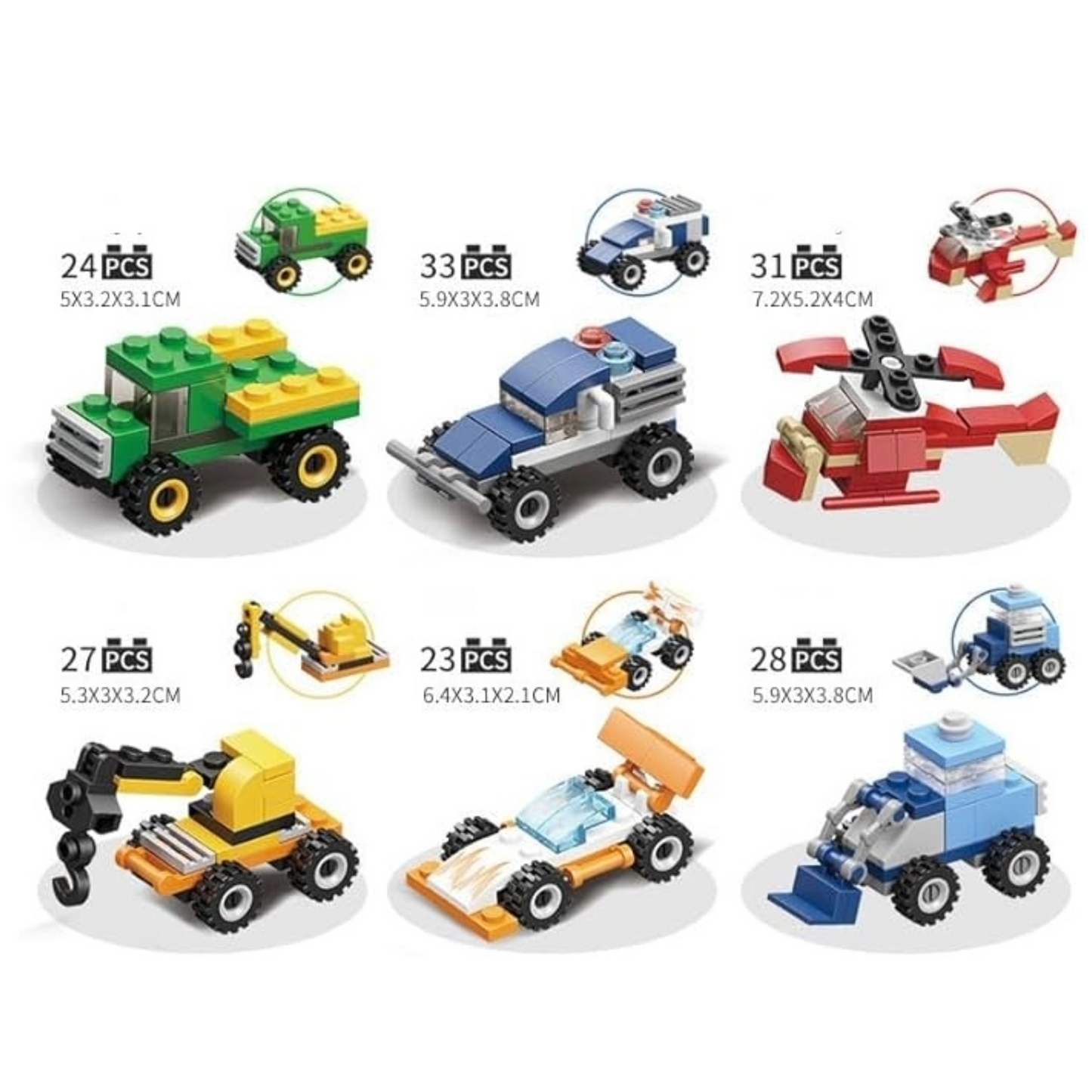 Vehicles Box Build Blocks