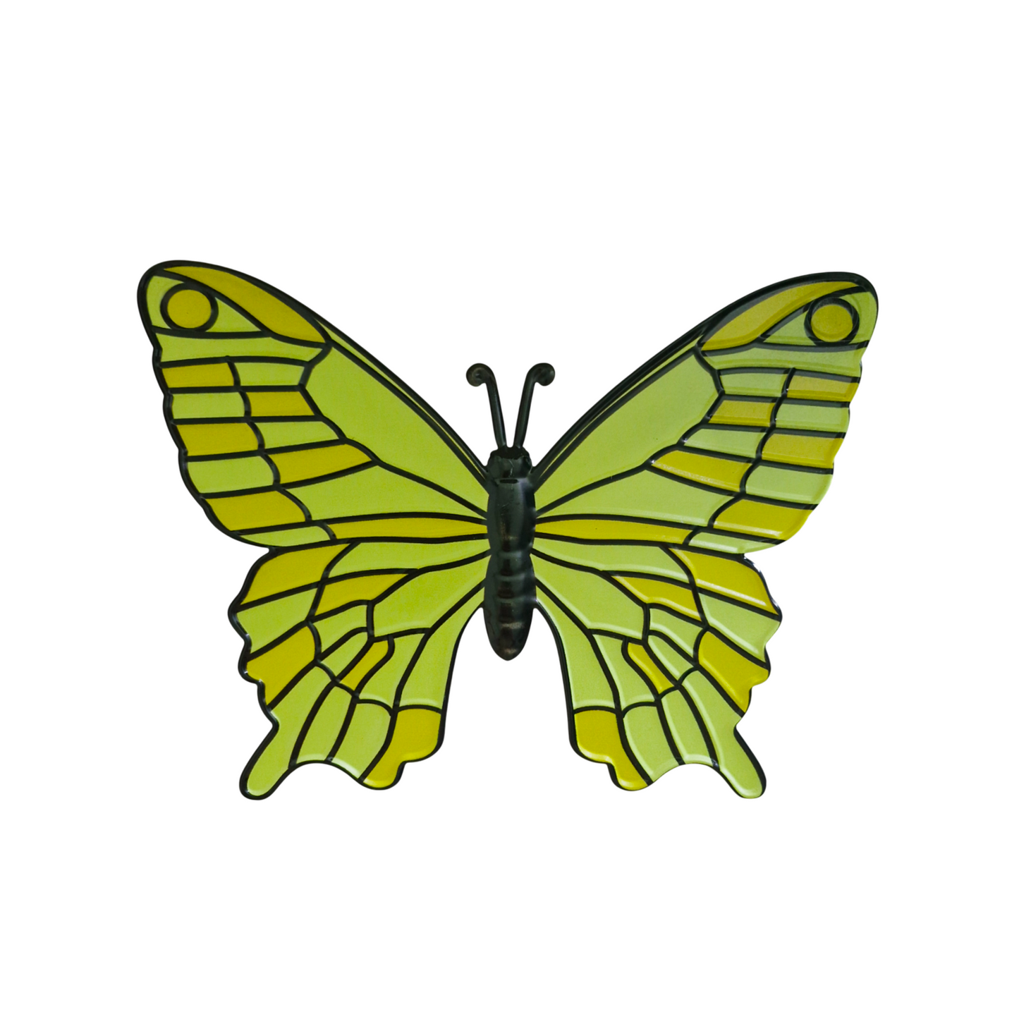 Metal Stained Glass Effect Butterfly