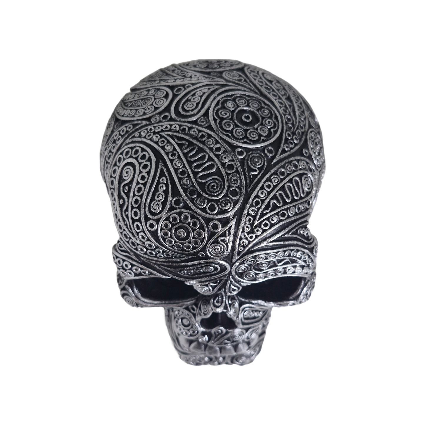 Gunmetal Skull 15cm